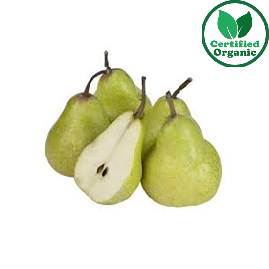 Organic Pear Packham 9kg [ 9 kg per Box ] 8.67/kg Foodlum Organic
