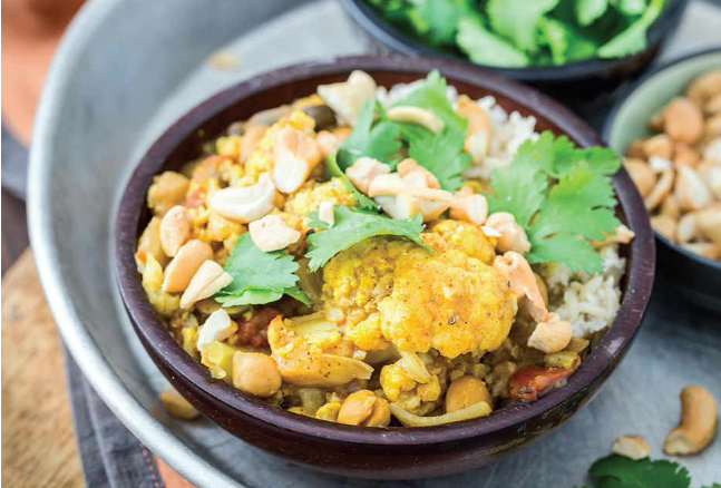 Quick Cauliflower Curry