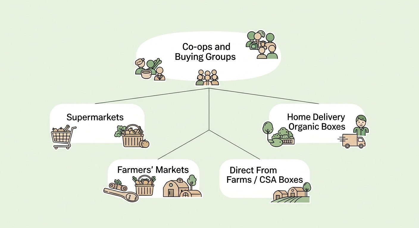 Where to Buy Organic Fruit and Veg (And Why Co-ops and Buying Groups Come Out on Top)