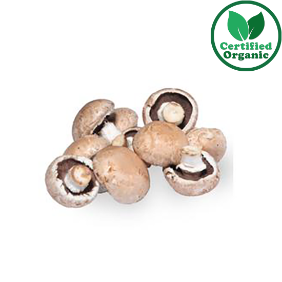 Organic MUSHROOM SWISS BROWN (2KG) [ 2 kg per Box ] $31.5/kg