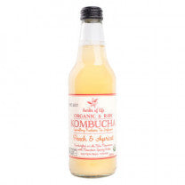 Organic Kombucha - Peach & Apricot 330ML