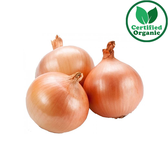 Organic Onions Brown 20kg [ 20 kg per Bag ] $5.15/kg