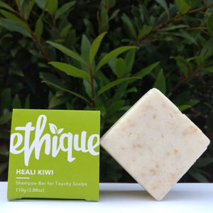 Ethique's Heali Kiwi Shampoo Bar for Dandruff or Scalp Problems