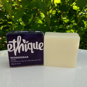 Ethique's Wonderbar Conditioner is a bar for Oily to Normal Hair