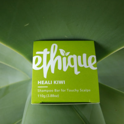 Heali Kiwi Shampoo Bar for Dandruff or Scalp Problems by Ethique