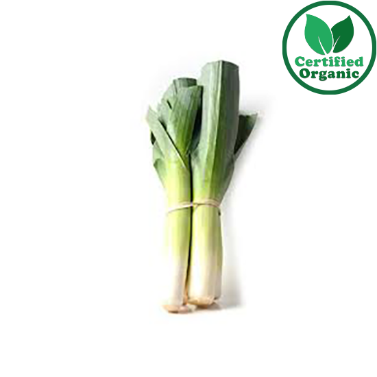 Organic Leeks Bunch [ each ]